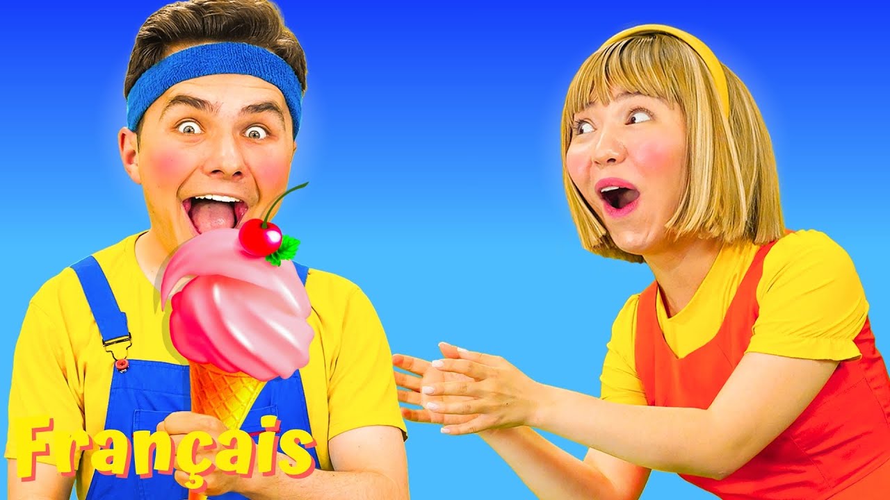 Je Veux une Glace | Chansons et Comptines pour B&eacute;b&eacute; | Coco Froco en Fran&ccedil;ais