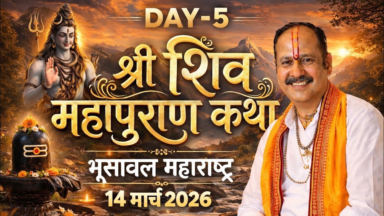 🔴 Live Day - 5 श्री चंद्रमौलेश्वर शिव महापुराण कथा | पूज्य पंडित प्रदीप मिश्रा | भुसावल महाराष्ट्र 