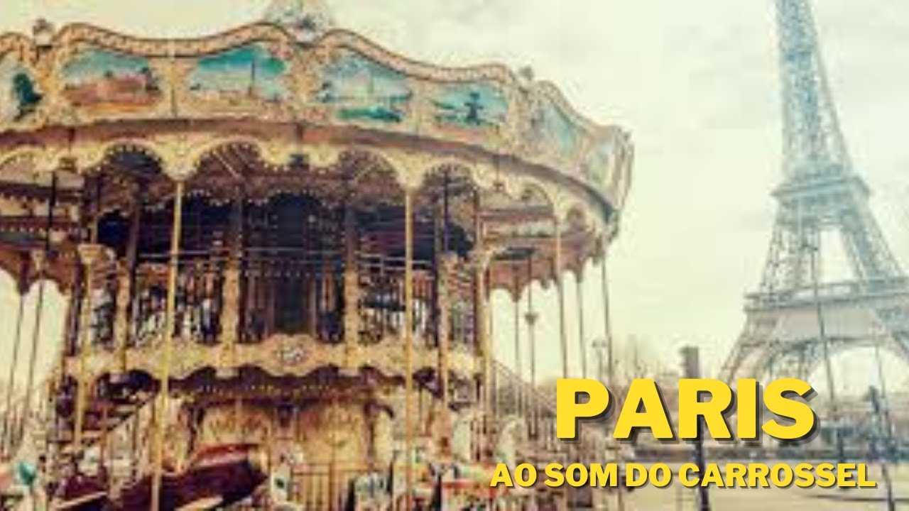 Relaxe ao som do Carrossel Vintage em Paris! - Carrousel de la Tour Eiffel