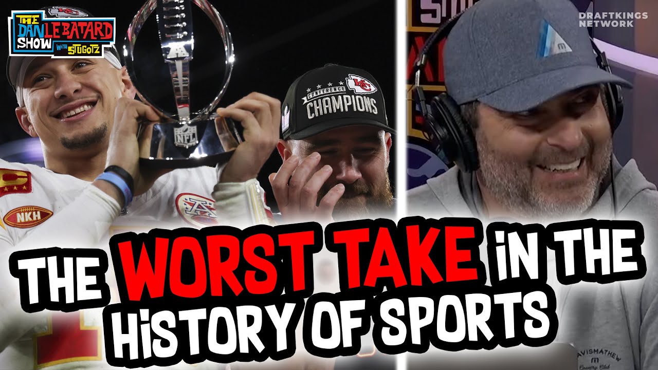 Don't EVER Bet Against Patrick Mahomes... Unless You're Stugotz 🤦 | Dan Le Batard Show with Stugotz