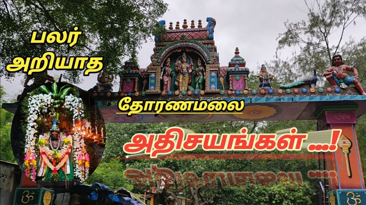 தோரணமலை முருகன் கோவில் வரலாறு | Thorana Malai Sri Murugan Temple History in Tamil