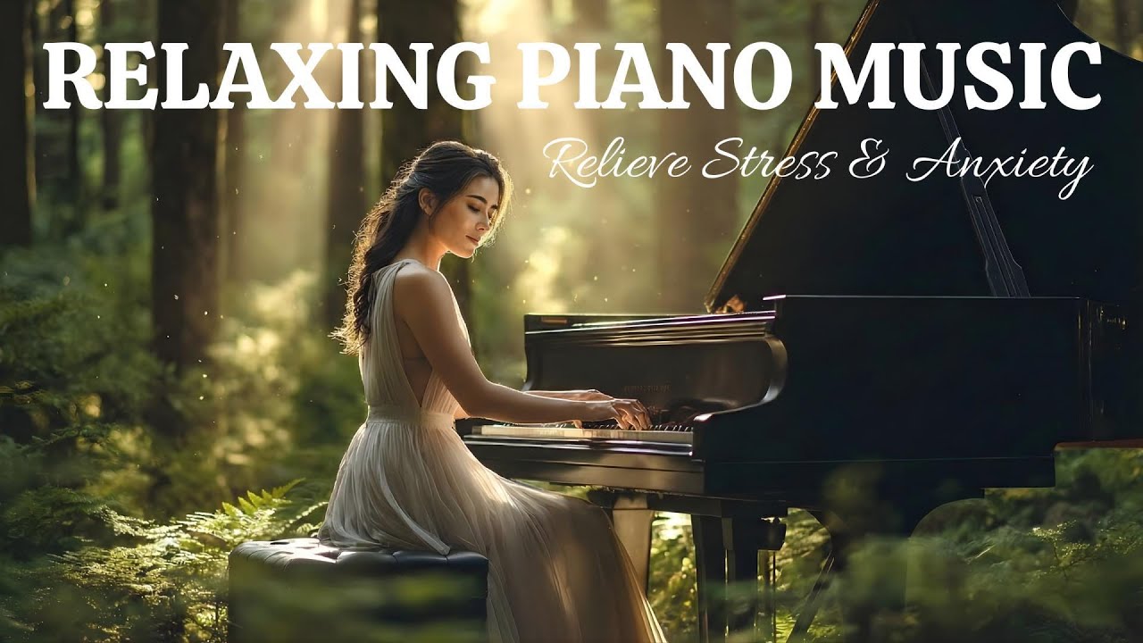 Embraced by Nature | Relaxing Piano Music for Stress Relief (3 Hours) - Forest Piano Sanctuary