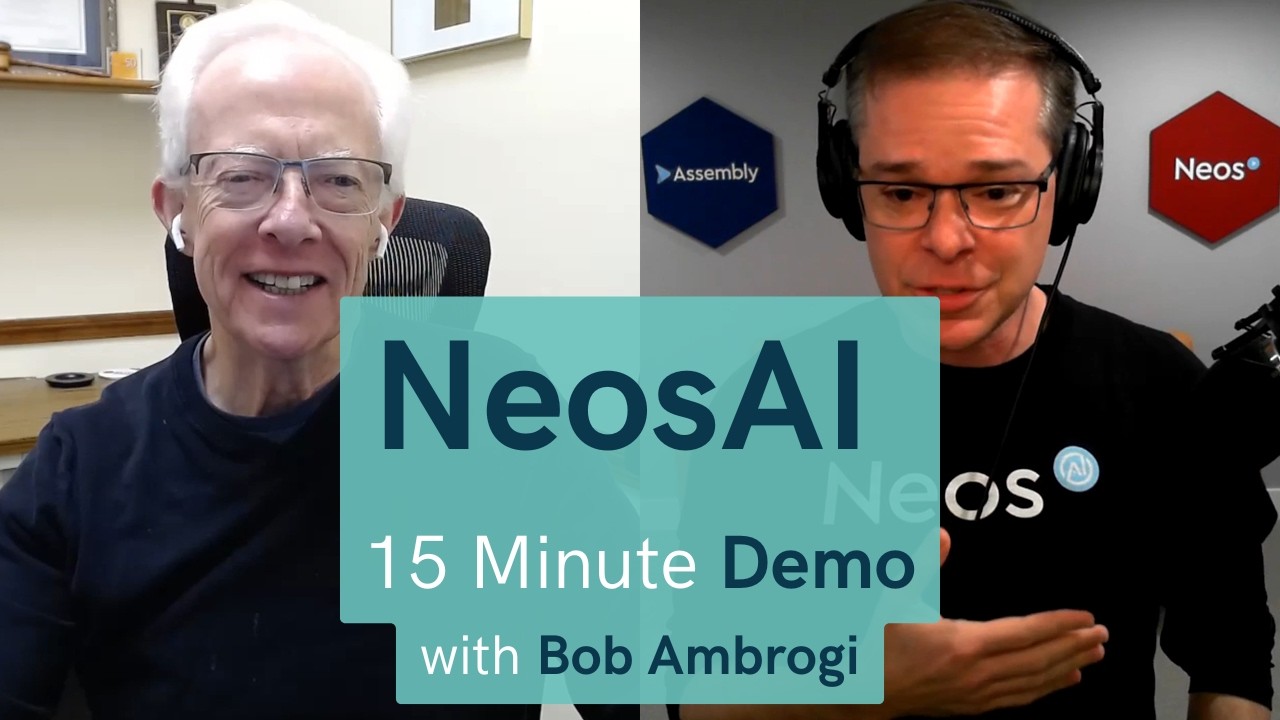 Bob Ambrogi demos NeosAI's 2025 features, AI Chat, and AI Tags