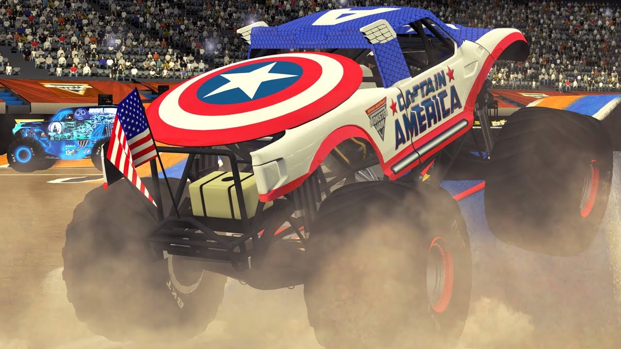 24 Truck All Star Challenge 2019 (Show 1) Racing - BeamNG.Drive Monster Jam