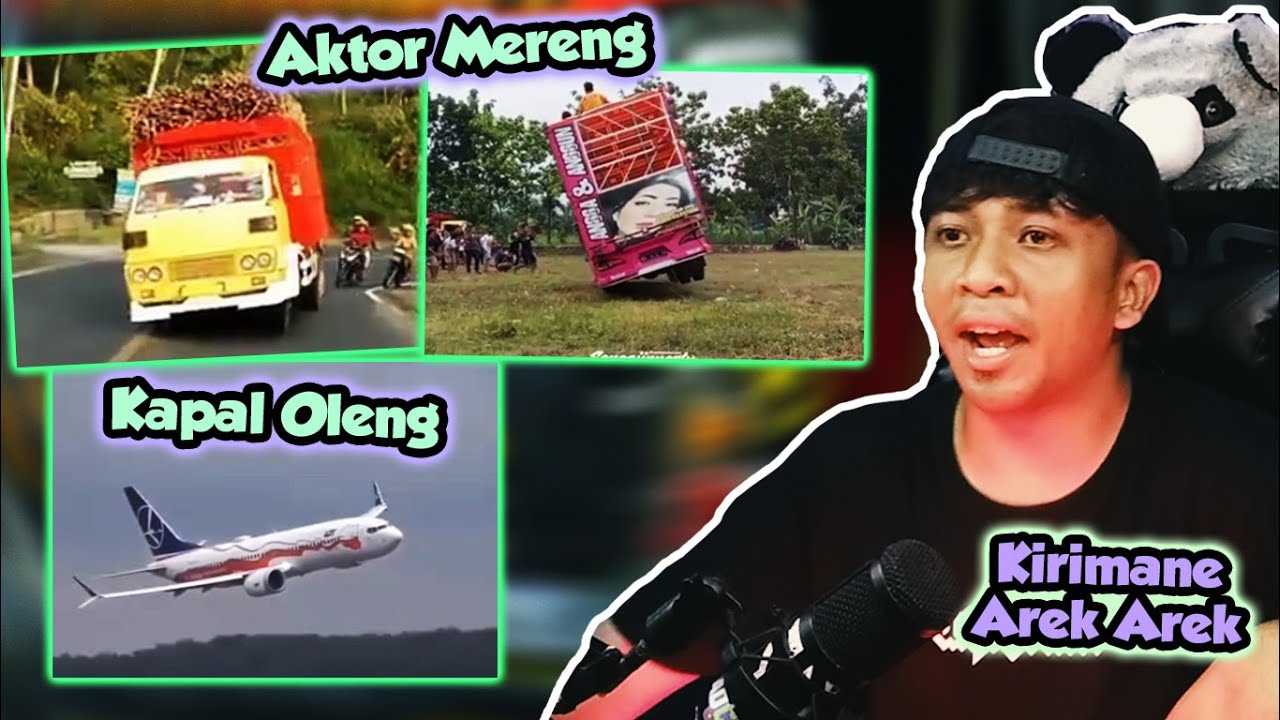 Asli Mereng Sam 😱 - Reaction Truk Oleng