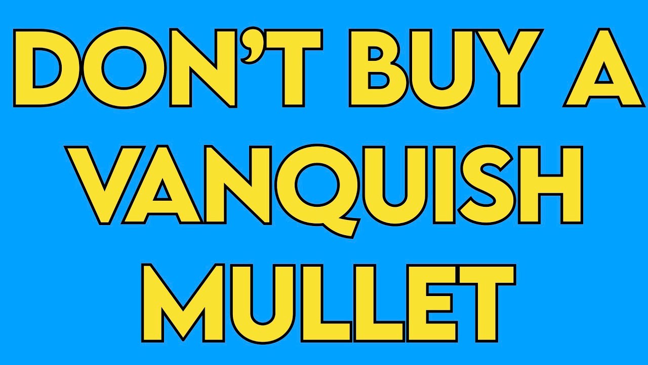 Редакционная статья Crawler Canyon: Почему никогда не стоит покупать Vanquish Mullet?