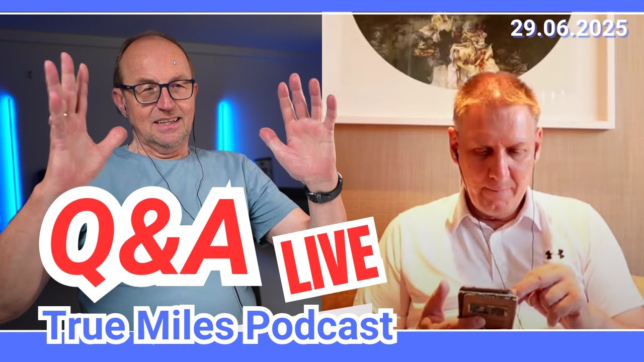Sonntag 29.06.2025 17:00 LIVE Q&A mit JAN NIKLAS und Fragen und Antworten und Chat