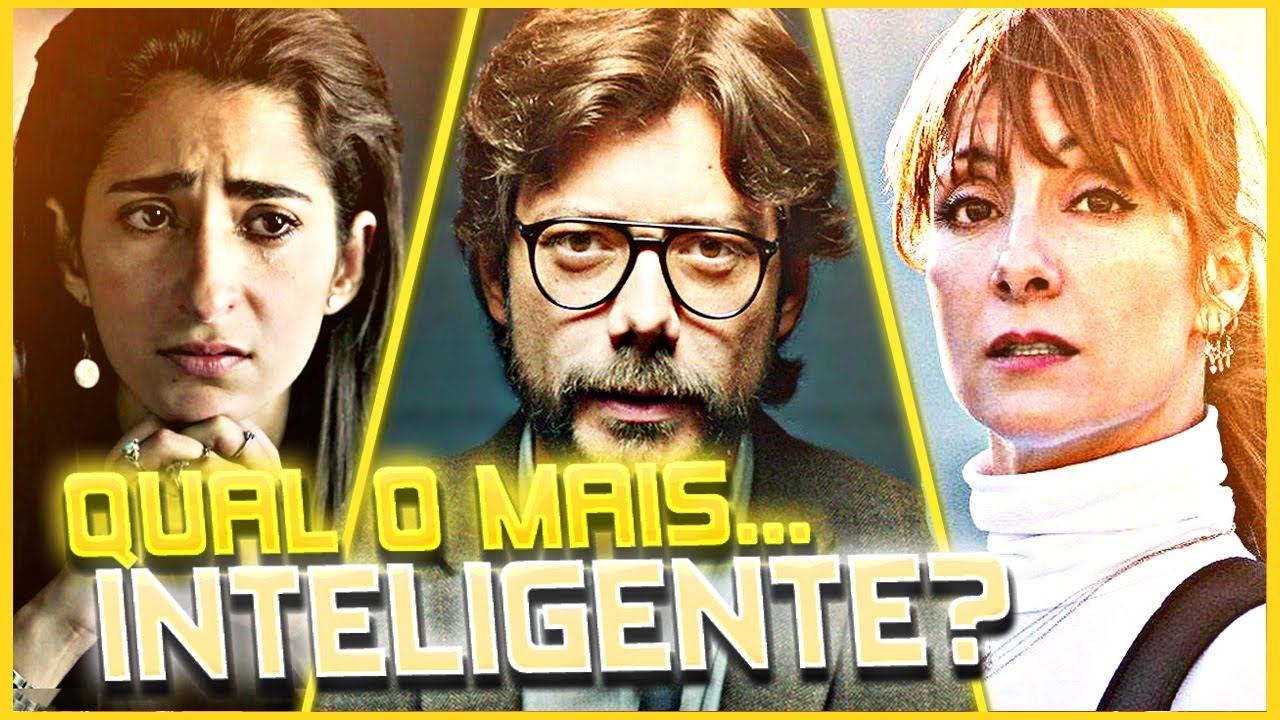 TOP 10 Personagens MAIS INTELIGENTES de LA CASA DE PAPEL