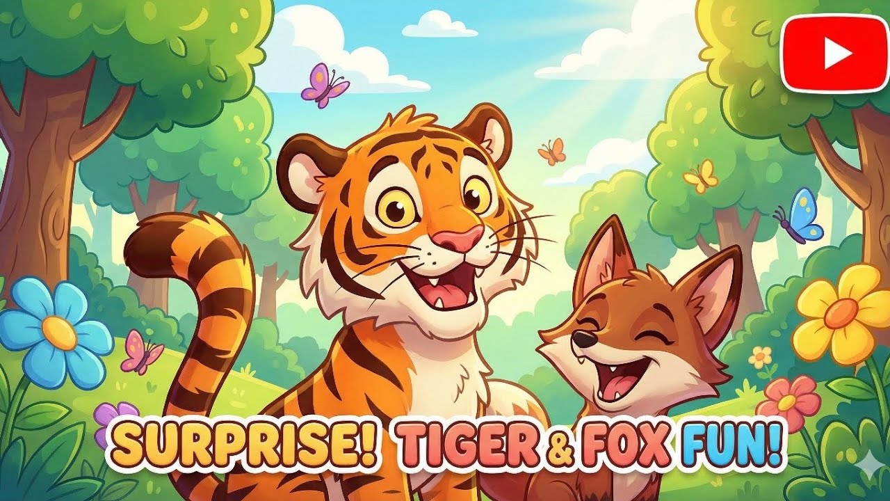 বাঘ শিয়াল#বাঘআরশিয়াল#মজারগল্প#কার্টুনগল্প#বাংলা কার্টুন#বাচ্চাদেরগল্প#KidsCartoon #funny 