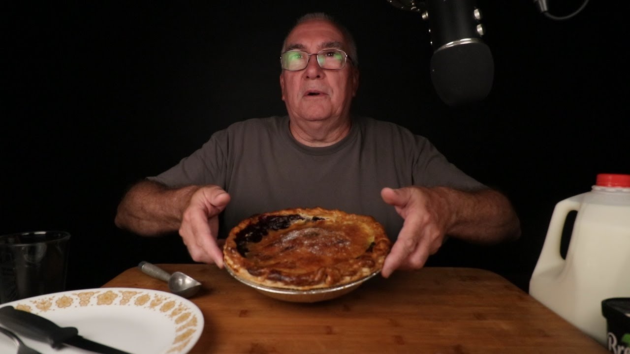 ASMR Baking a Blueberry Pie Whispering