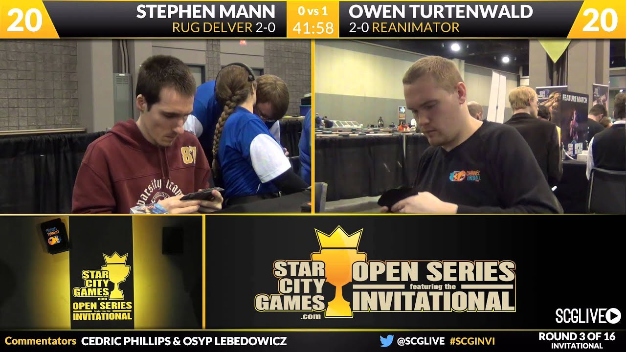 SCGINVI - Invitational - Round 3 - Owen Turtenwald vs Stephen Mann