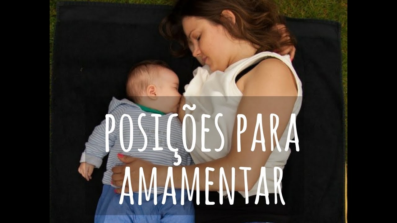 Saiba as posições para amamentar seu bebê