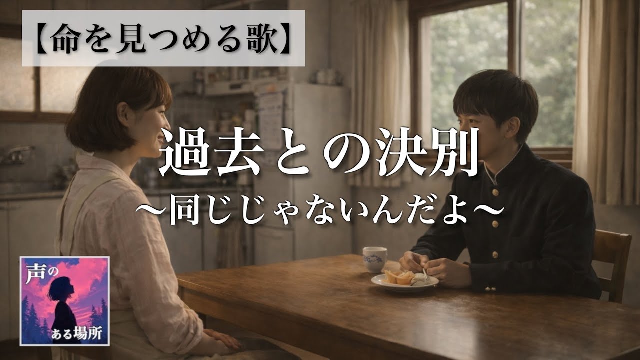 【命を見つめる歌】過去との決別〜同じじゃないんだよ〜