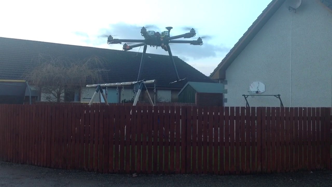 Maiden flight Tarot810, Pixhawk2.1,Here,Proficnc,Hex,Mauch