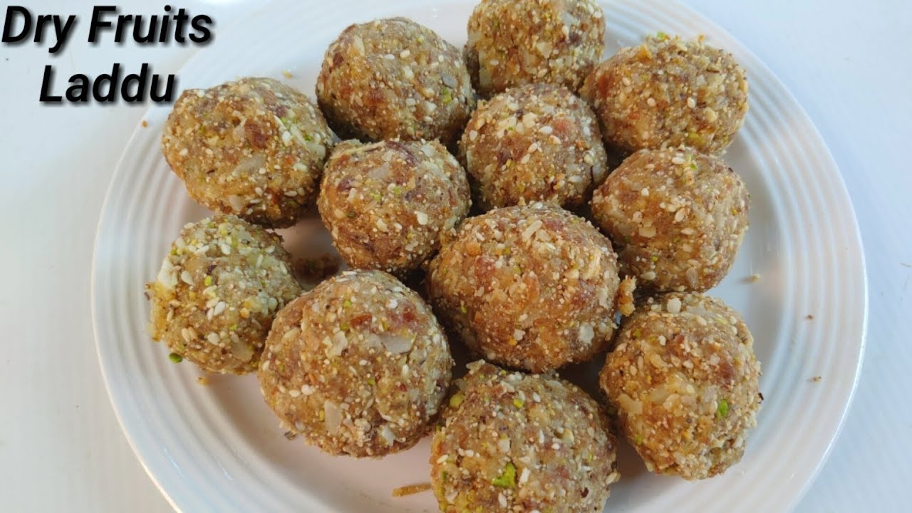 ಡ್ರೈ ಫ್ರೂಟ್ಸ್ ಲಡ್ಡು - ಒಮ್ಮೆ ಟ್ರೈ ಮಾಡಲೇಬೇಕು | Dry Fruits Laddu Recipe/ Dry Fruits Ladoo in kannada