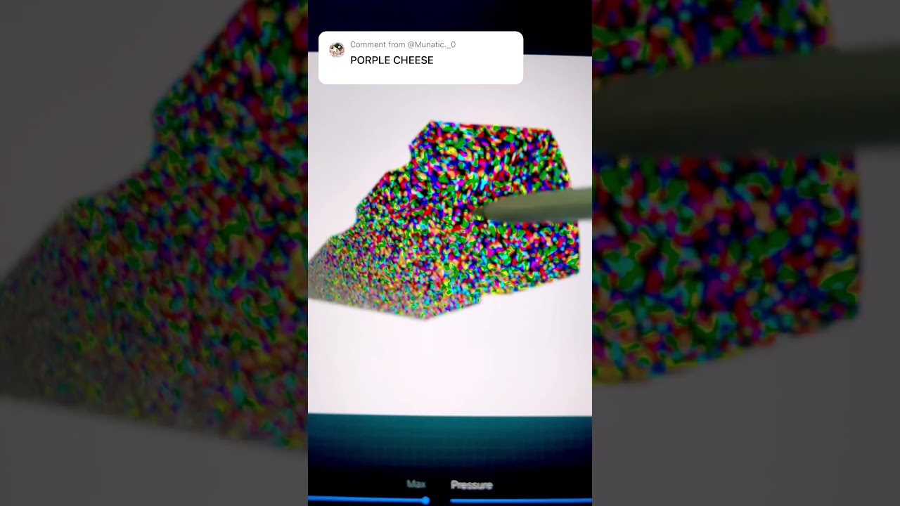 Grape 💜~pick a color|Procreate #sub #shorts #fypシ゚ #purple #cheese ￼