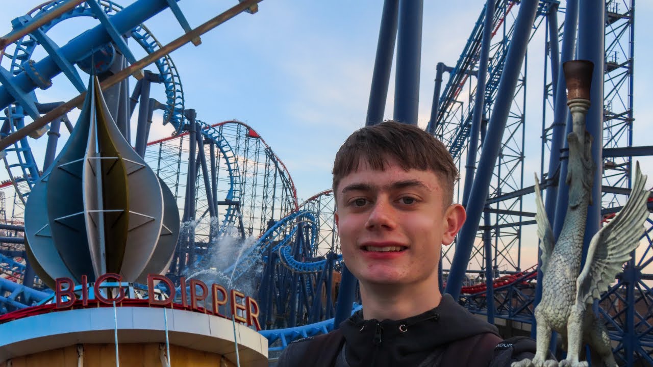 Blackpool Pleasure Beach TWILIGHT THRILLS Vlog And Updates