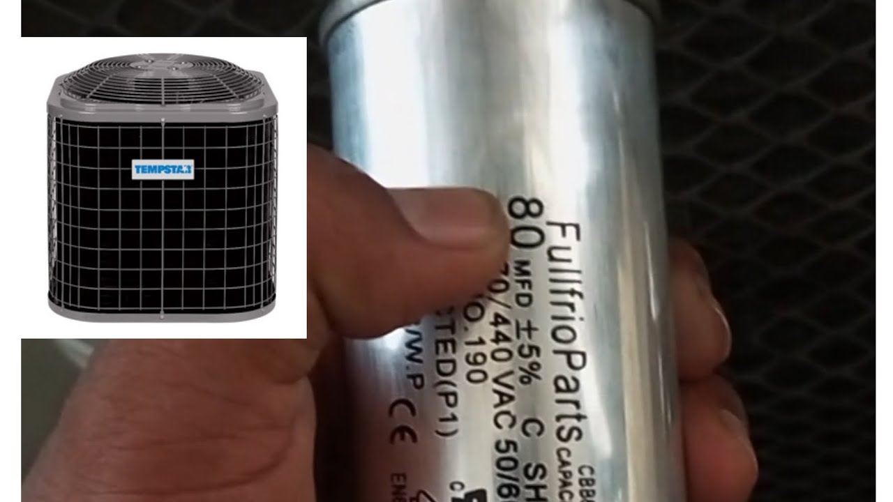 Cambio de Capacitor en una Central de Aire Acondicionado de 36.000Btu