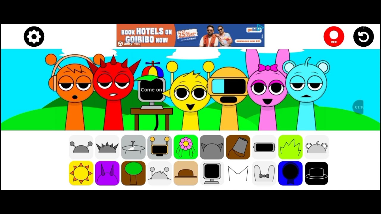 Cute vs Scary Beats (Sprunki original mod)