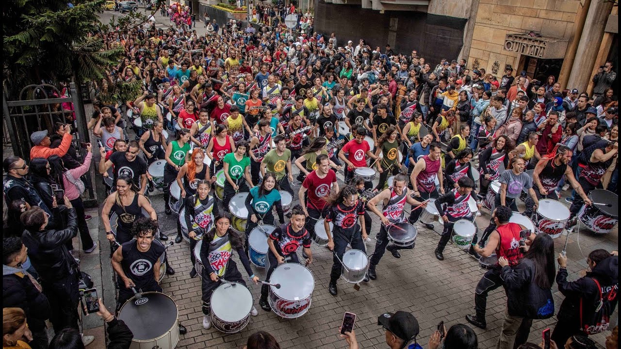 300 TAMBORES | AAINJALA EL LATIR DE LA CAPITAL AL RITMO DEL BOGOTAM TAM (Parte 2) 🥁
