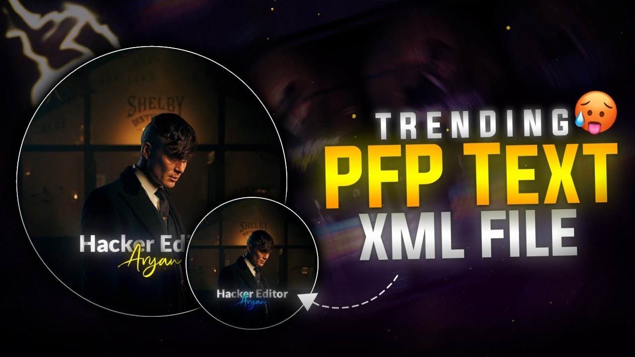Trending PFP Text for Alight Motion💛 | Free Presets |