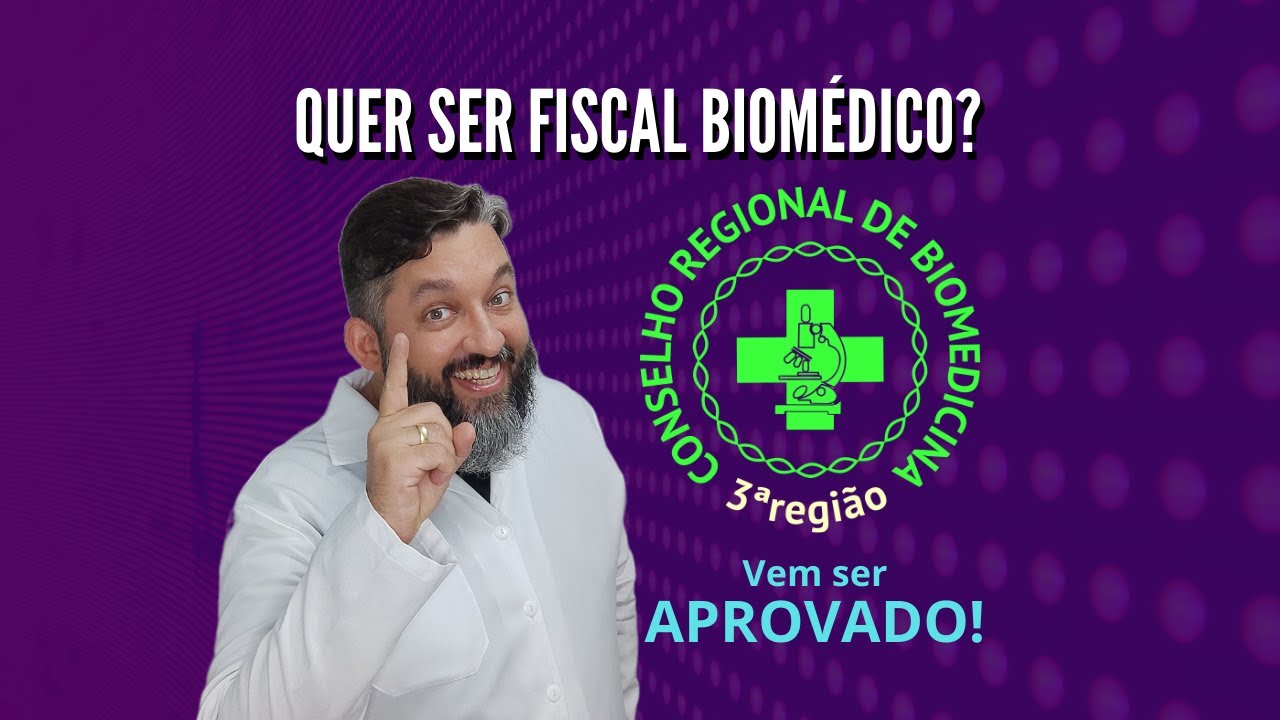 CONCURSO CRBM 3: Fiscal Biomédico, Salário de mais de R$ 7.600... SERÁ QUE VALE A PENA???