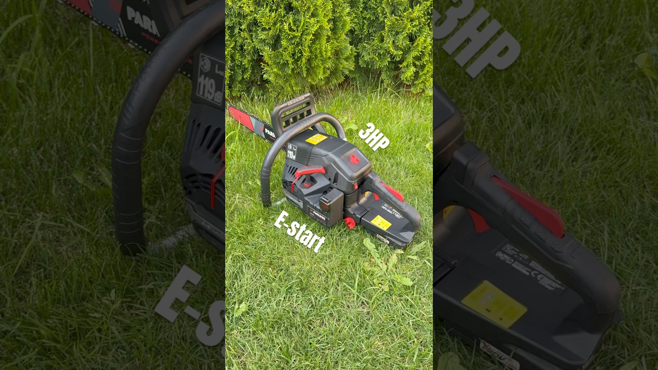 Parkside Performance E-Start Petrol Chainsaw PPBKS 56 A1 #parkside #performance #petrol #chainsaw