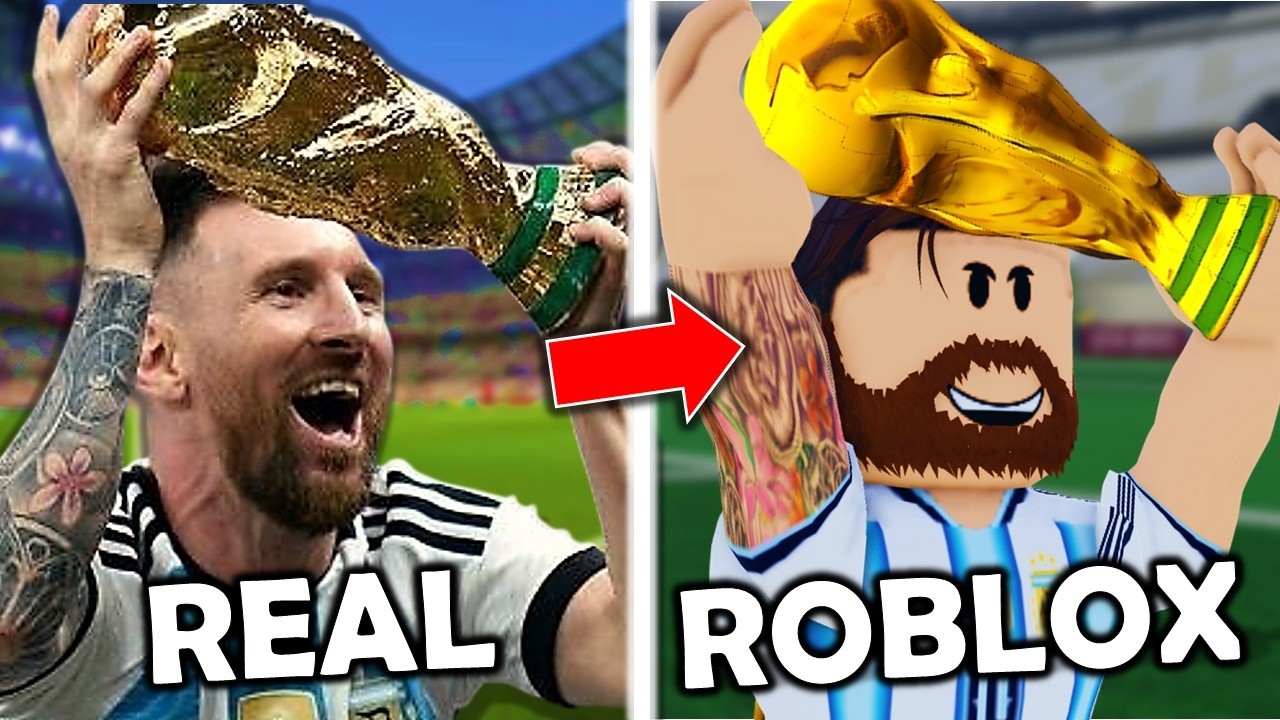 Messi en Roblox vs Francia en la Final del Mundial… ¡ÉPICO!