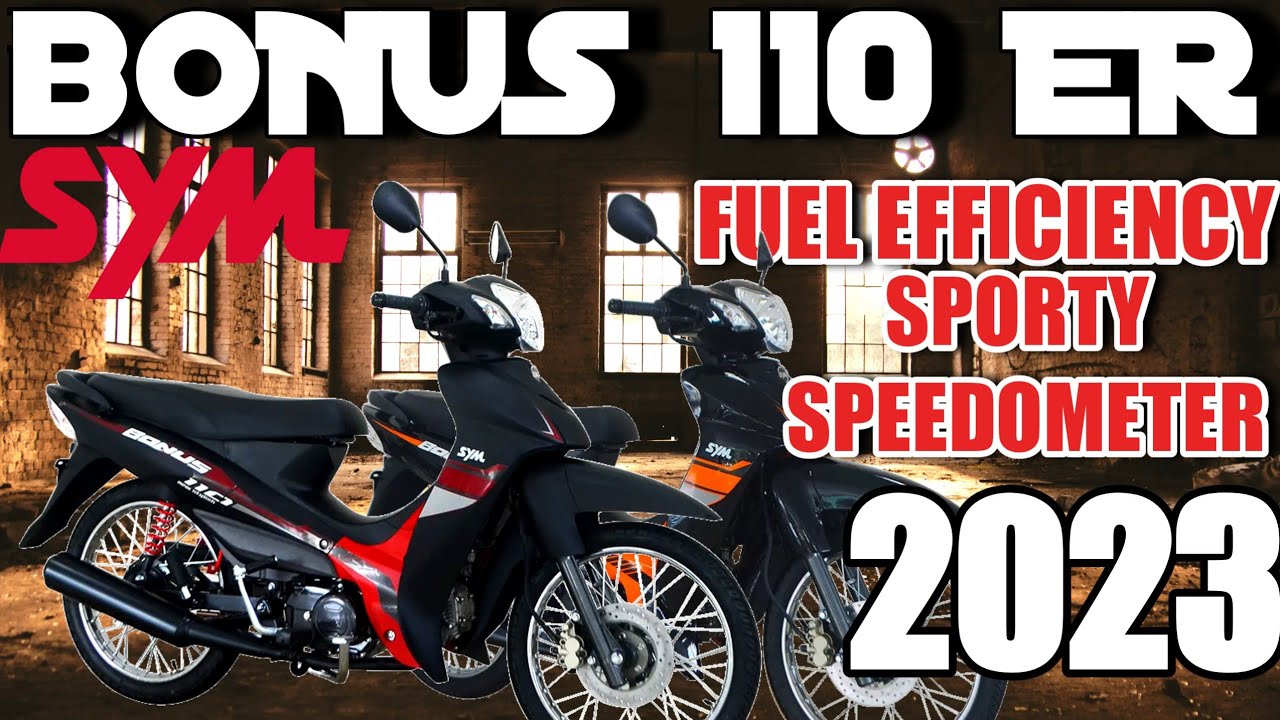 SYM BONUS 110 ANG PINAKAMATIBAY NA MOTOR AT KARBURADOR NA FUEL EFFICIENCY
