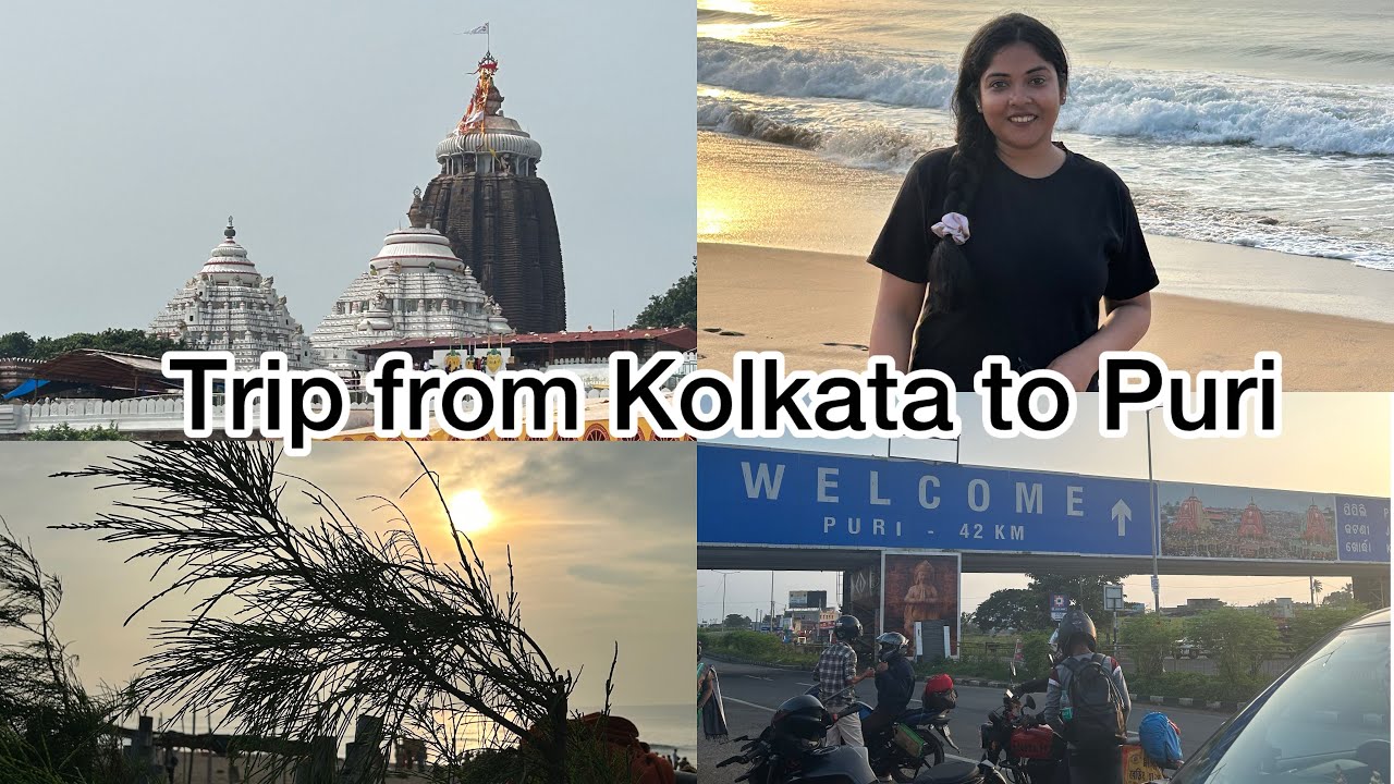 Kolkata to Puri - the perfect weekend escape.🌊 🚙.Kolkata to Puri trip by road. Puri Jagannath Dham🙏🏻