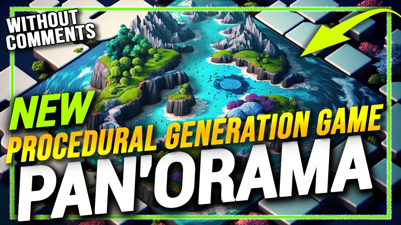 Procedural Generation Game - Pan'orama Gameplay, Walkthrough, Letsplay  #withoutcomments