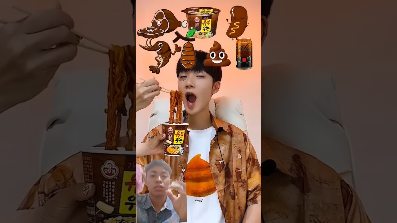 makan serba warna coklat guyss 