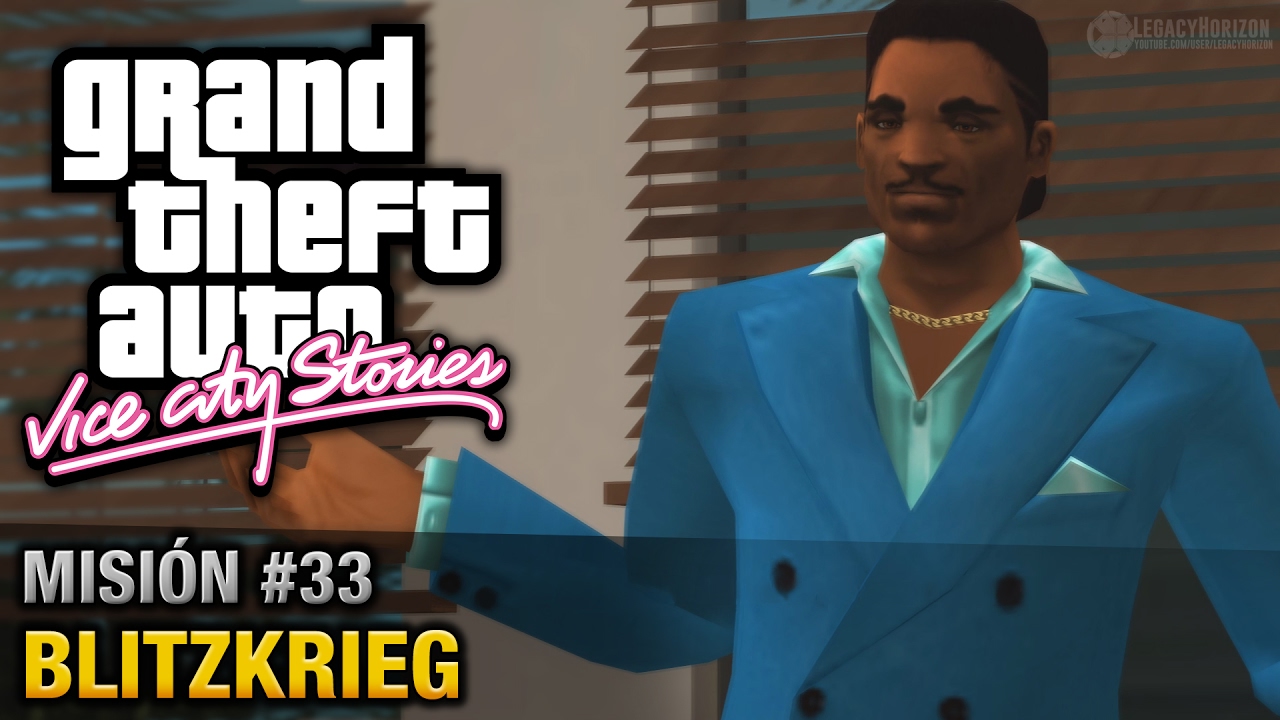 GTA Vice City Stories - Misión #33 - Blitzkrieg (Español/Sin Comentario - PCSX2)