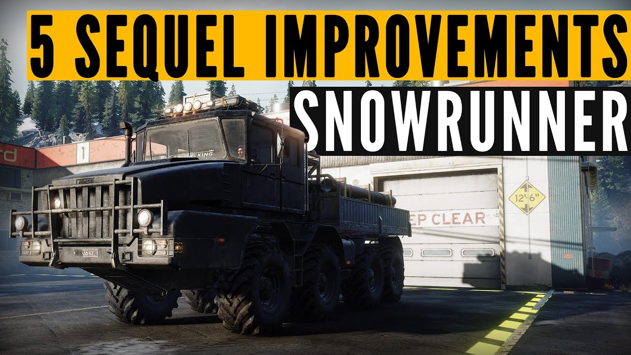 5 функций продолжения SnowRunner, которые я ХОЧУ больше всего