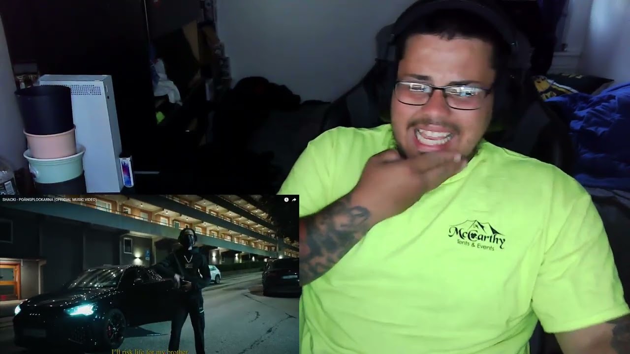 American Reacts To Swedish Rapper|SHACKI - POÄNGPLOCKARNA (OFFICIAL MUSIC VIDEO) stop playing man