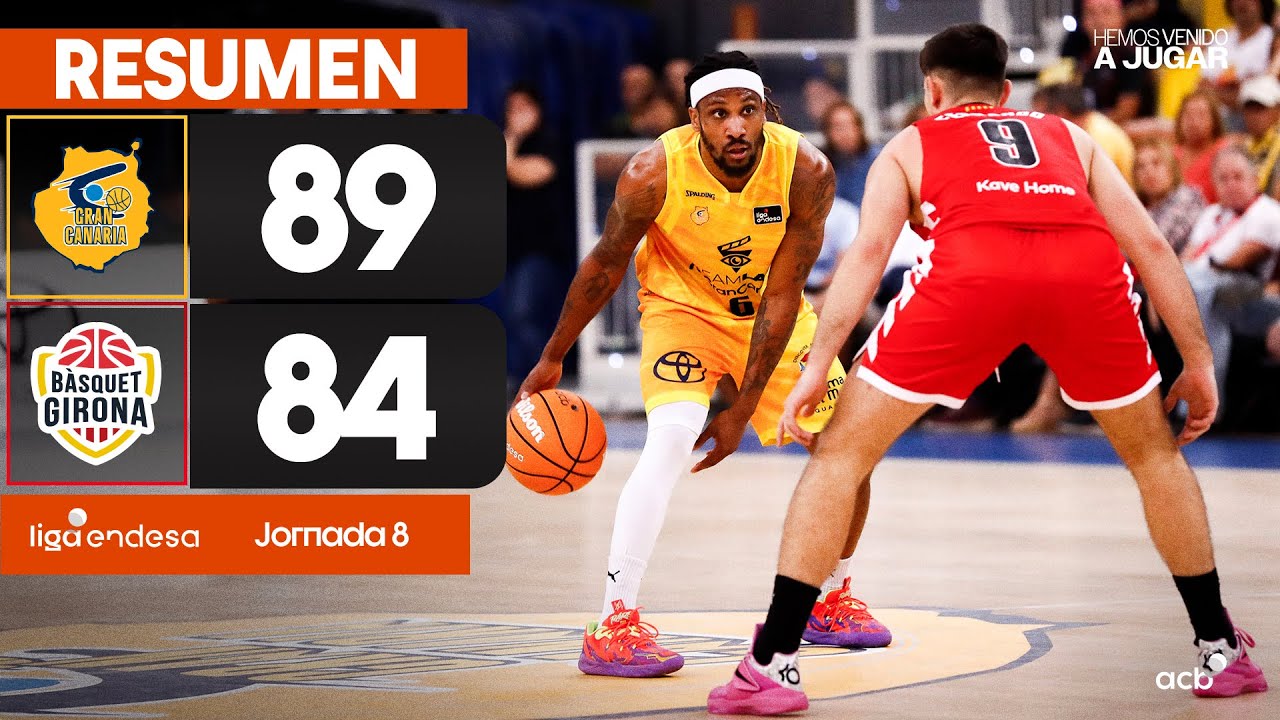 Dreamland Gran Canaria - Bàsquet Girona (89-84) RESUMEN | Liga Endesa 2024-25