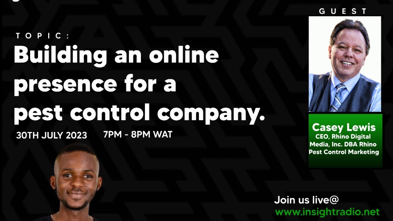 Building an Online Presence for a Pest Control Company