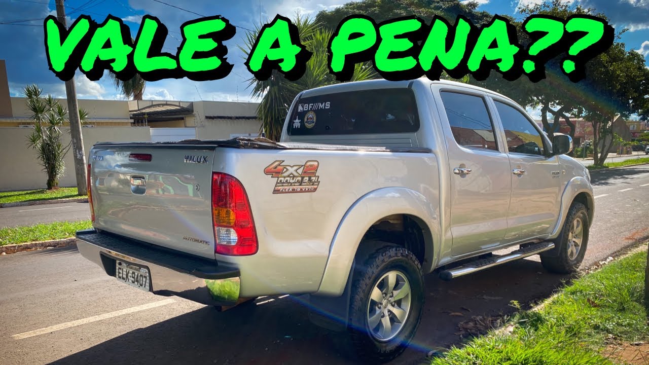 TOYOTA HILUX SR 2.7 FLEX E SUA MÉDIA DE CONSUMO! VOCÊ COMPRARIA?? 🚜💨🔥