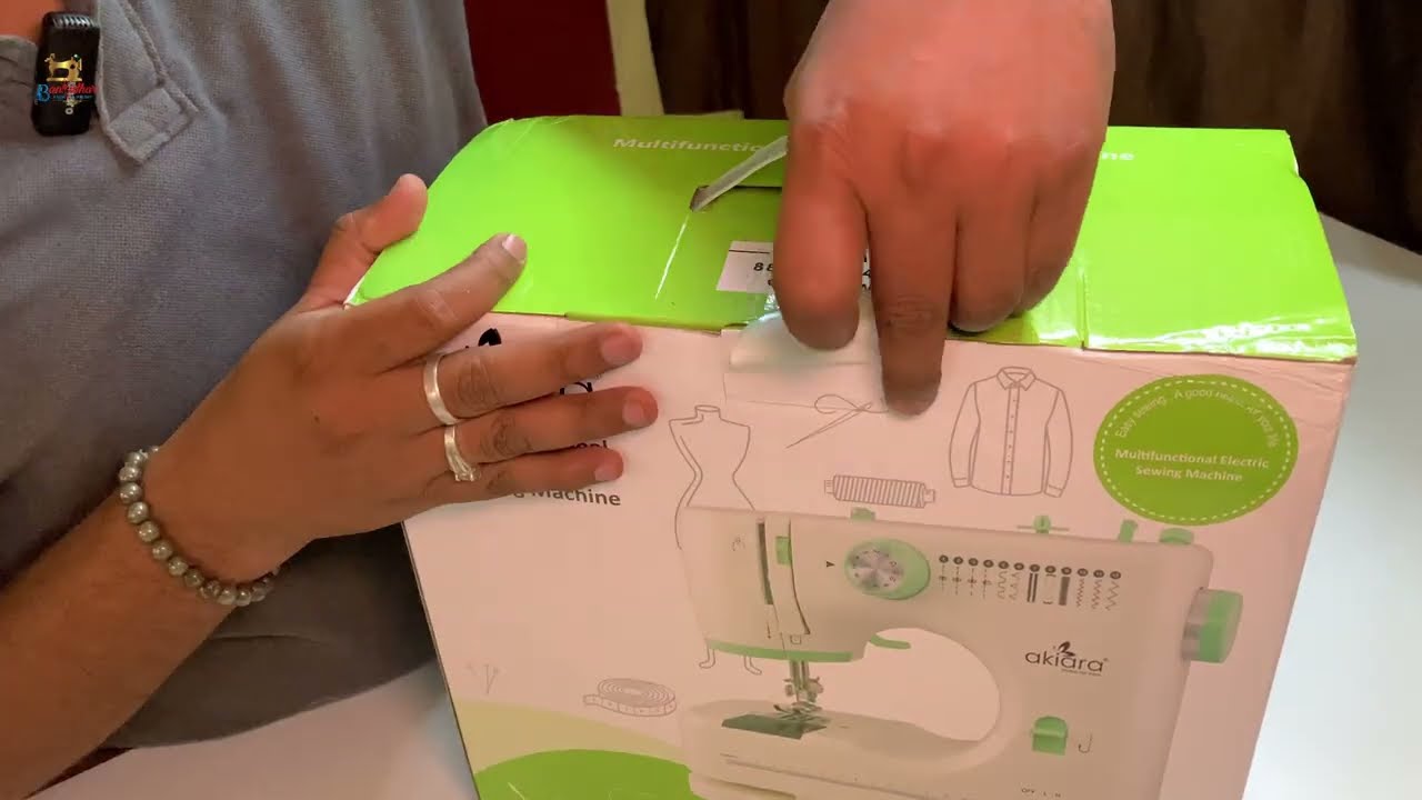 Akiara Silai Machine | Electric Sewing Machine with 12 Stitch Patterns for Home || Sewing Machine