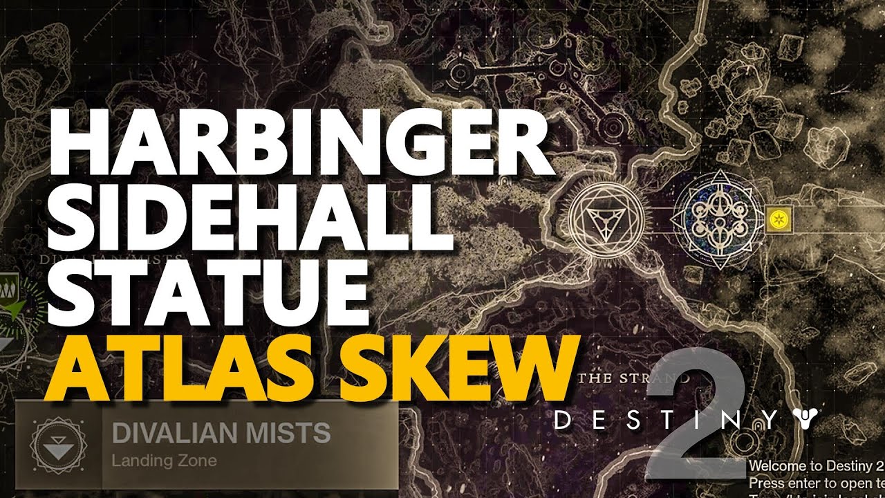 Harbinger Sidehall Statue Destiny 2 Atlas Skew