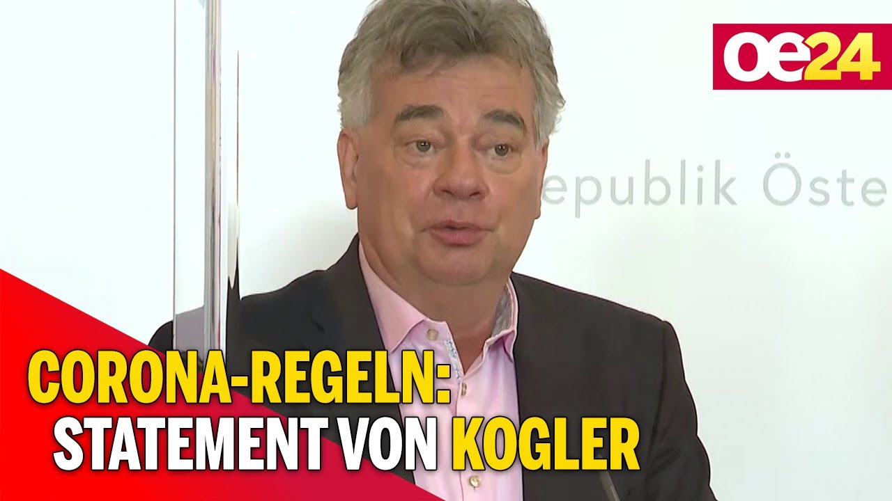 Corona-Regeln: Statement von Kogler