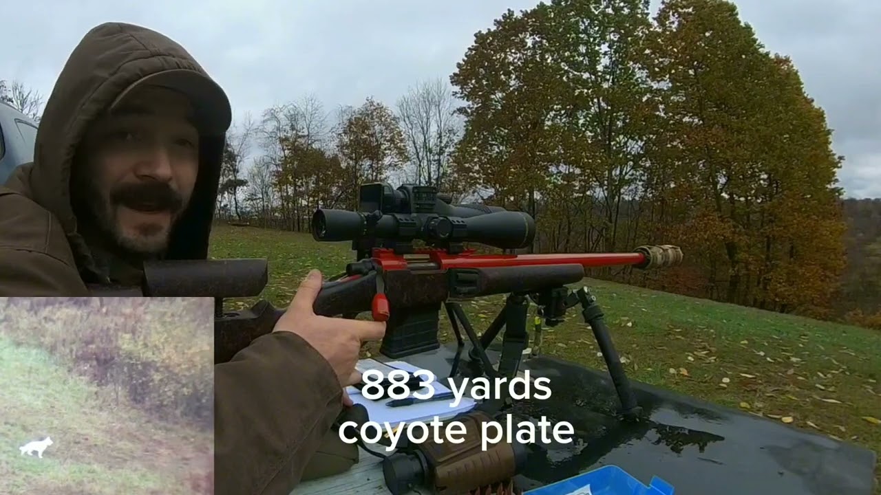 Remington 700 Suppressed .223 long range. (Part 2)