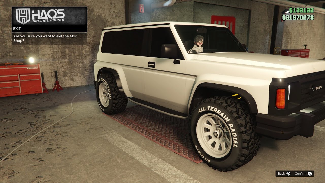 قراند 5| تجربة وتعديل سيارة نيسان باترول فتك (Nissan Patrol) #iirwsh #gta5