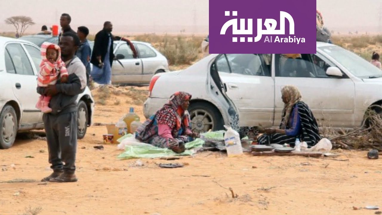 النازحون من تاورغاء .. معاناة مستمرة في الصحراء