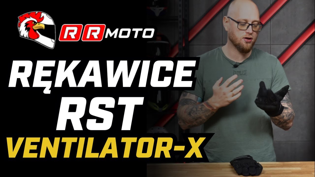 RST VENTILATOR-X - szosowo turystyczne rękawice motocyklowe