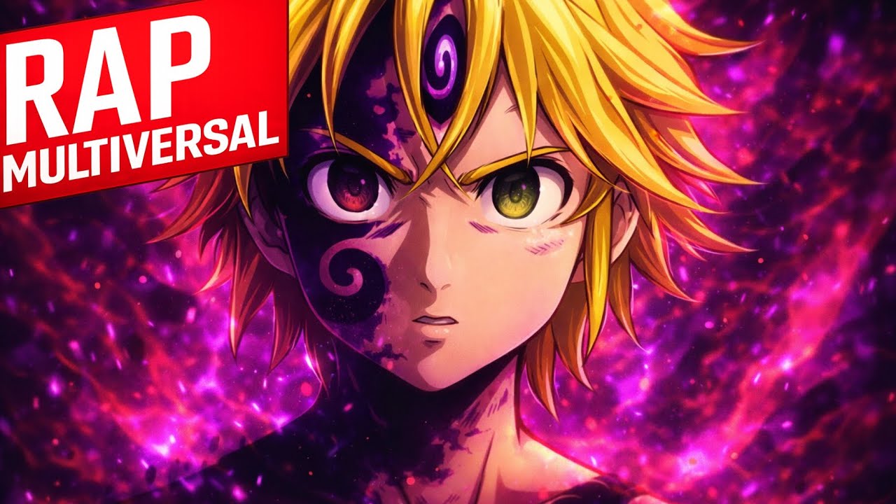Rap do MELIODAS (Nanatsu no Taizai) | PECADO DA IRA | RAP MULTIVERSAL 