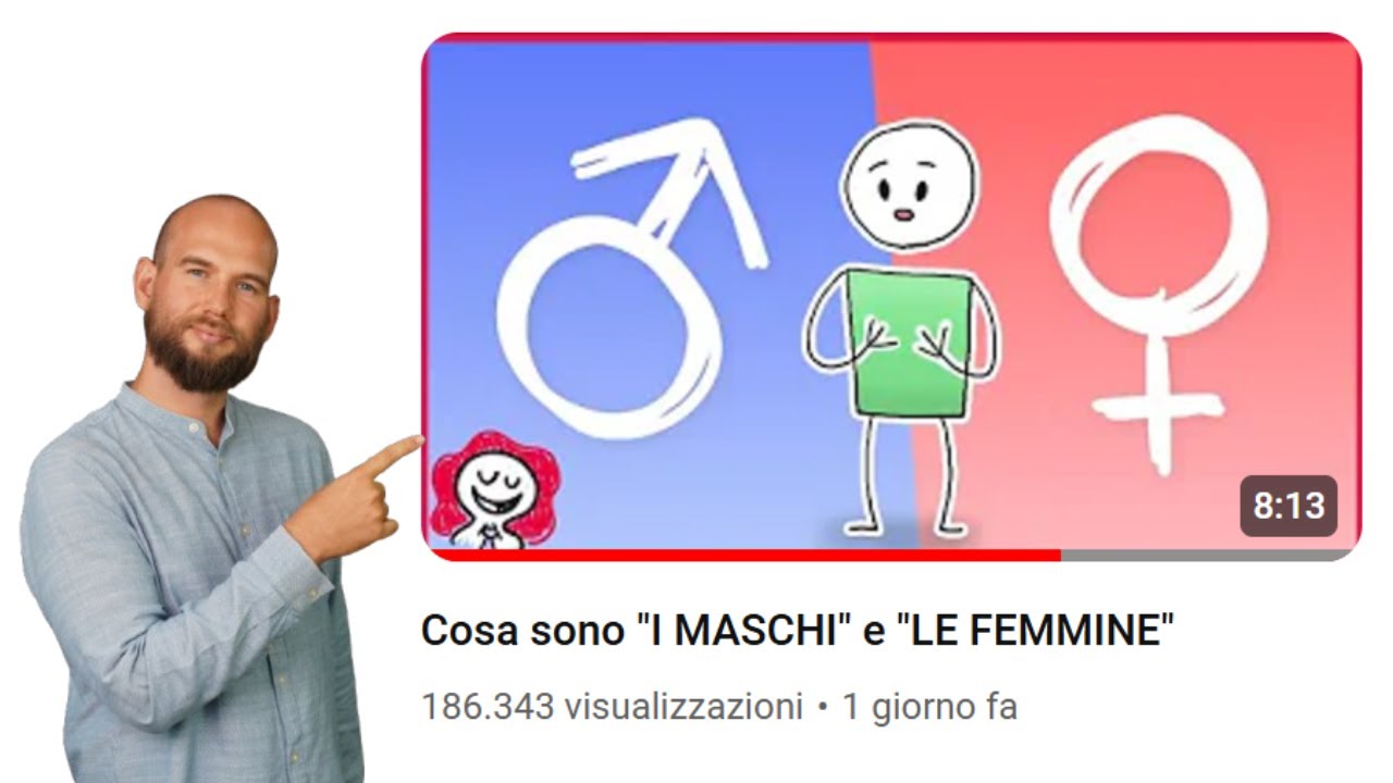 Reaction al video di Cartoni Morti su Maschi e Femmine