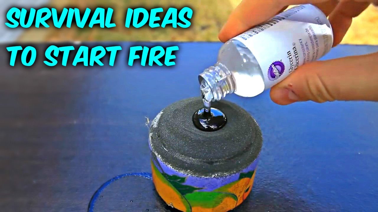 8 Ideas to Start Fire without Matches - Compilation