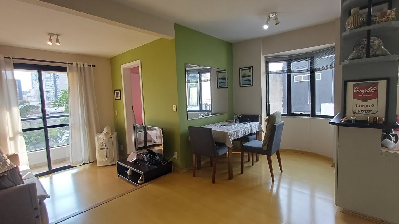 Apartamento à venda em Pinheiros,  47m², 1 suíte,  lavajo, 1 vaga.