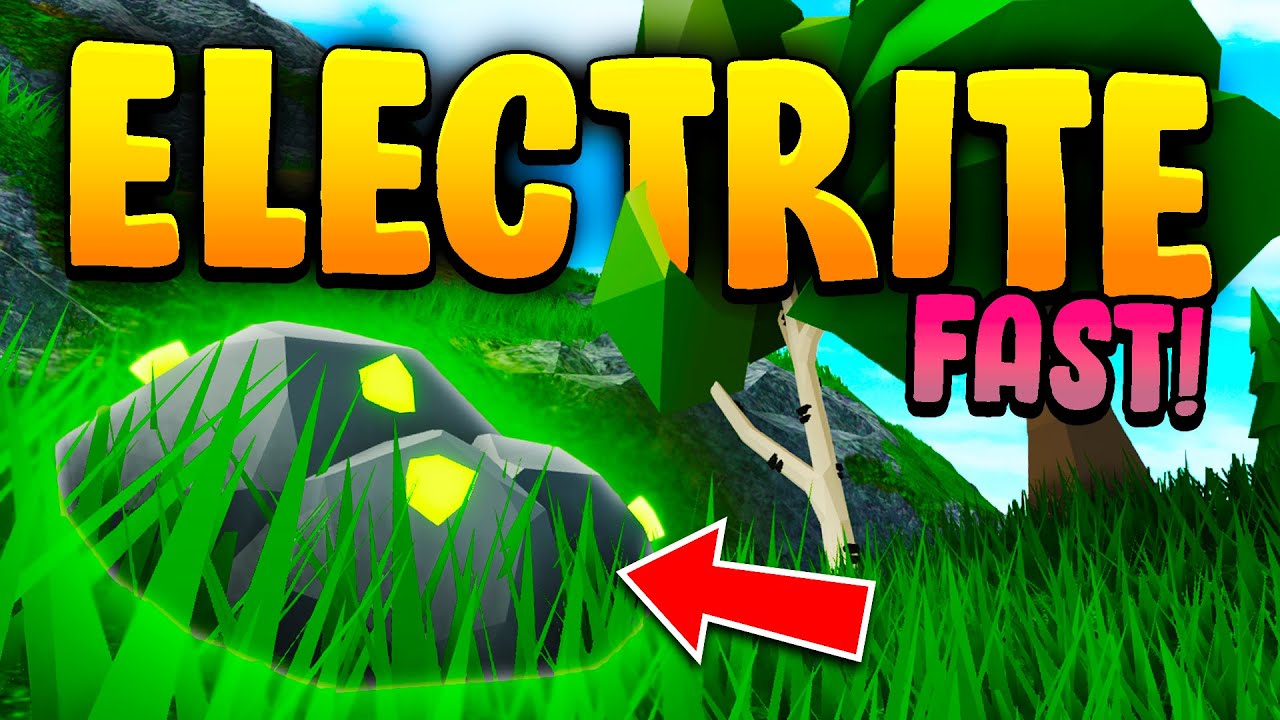 How to get ELECTRITE in Roblox Islands (Skyblock)